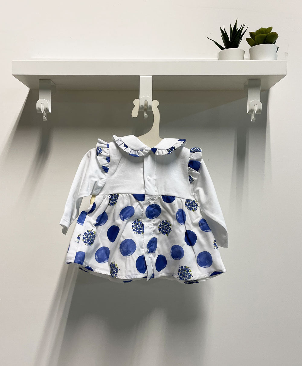 Clinical Newborn Pois Tender and Beautiful Blue and White