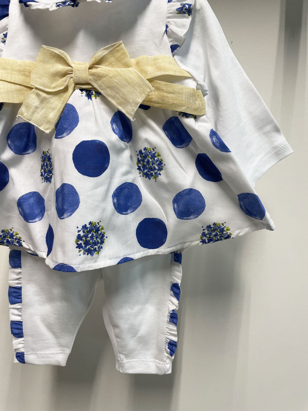 Clinical Newborn Pois Tender and Beautiful Blue and White